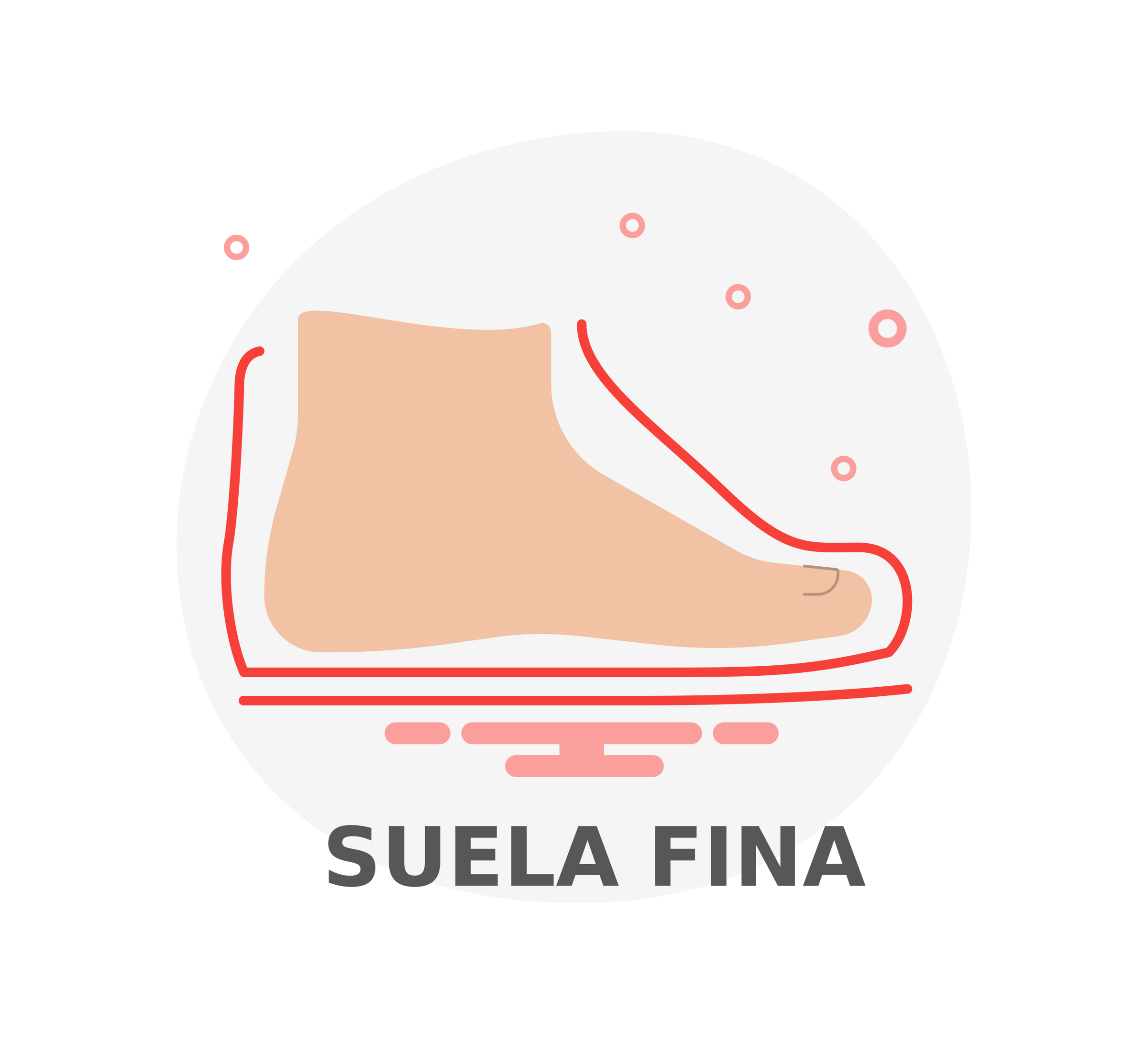 Suela fina y flexible que permite el movimiento natural del pie en calzado respetuoso infantil