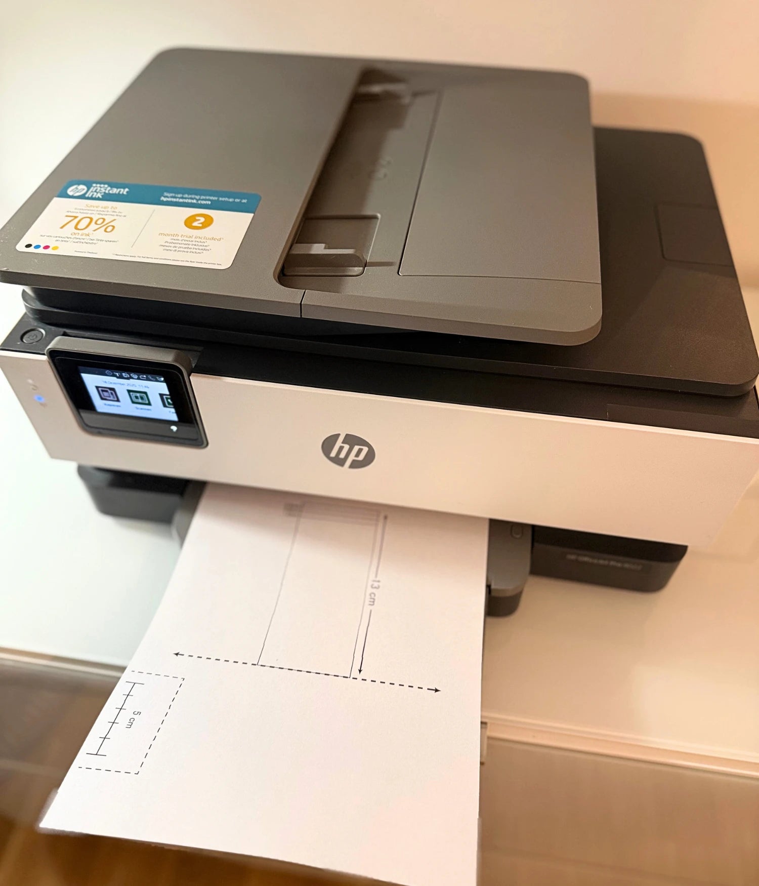 Impresión de la hoja de medición del pie infantil para elegir la talla correcta de boticas Gullibare barefoot.